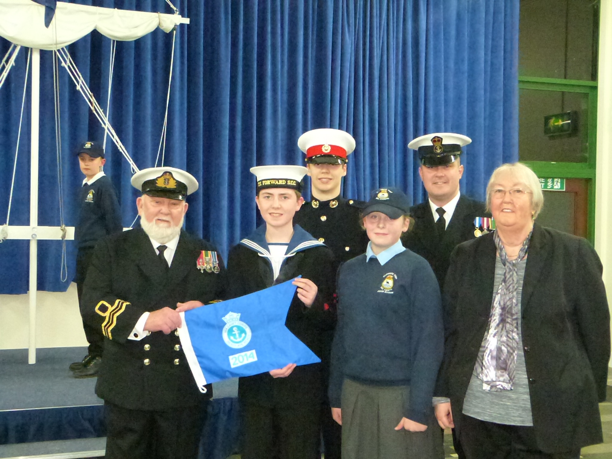 Featured image for “Ellesmere Port Sea Cadets win highest award!”